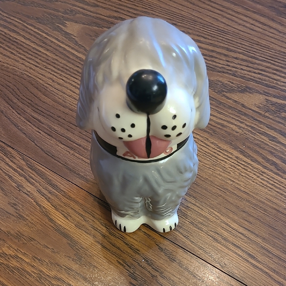 Vintage Alpo "Dan the Dog" Ceramic Treat Jar/Canister by McCoy Pottery COOL ♥
